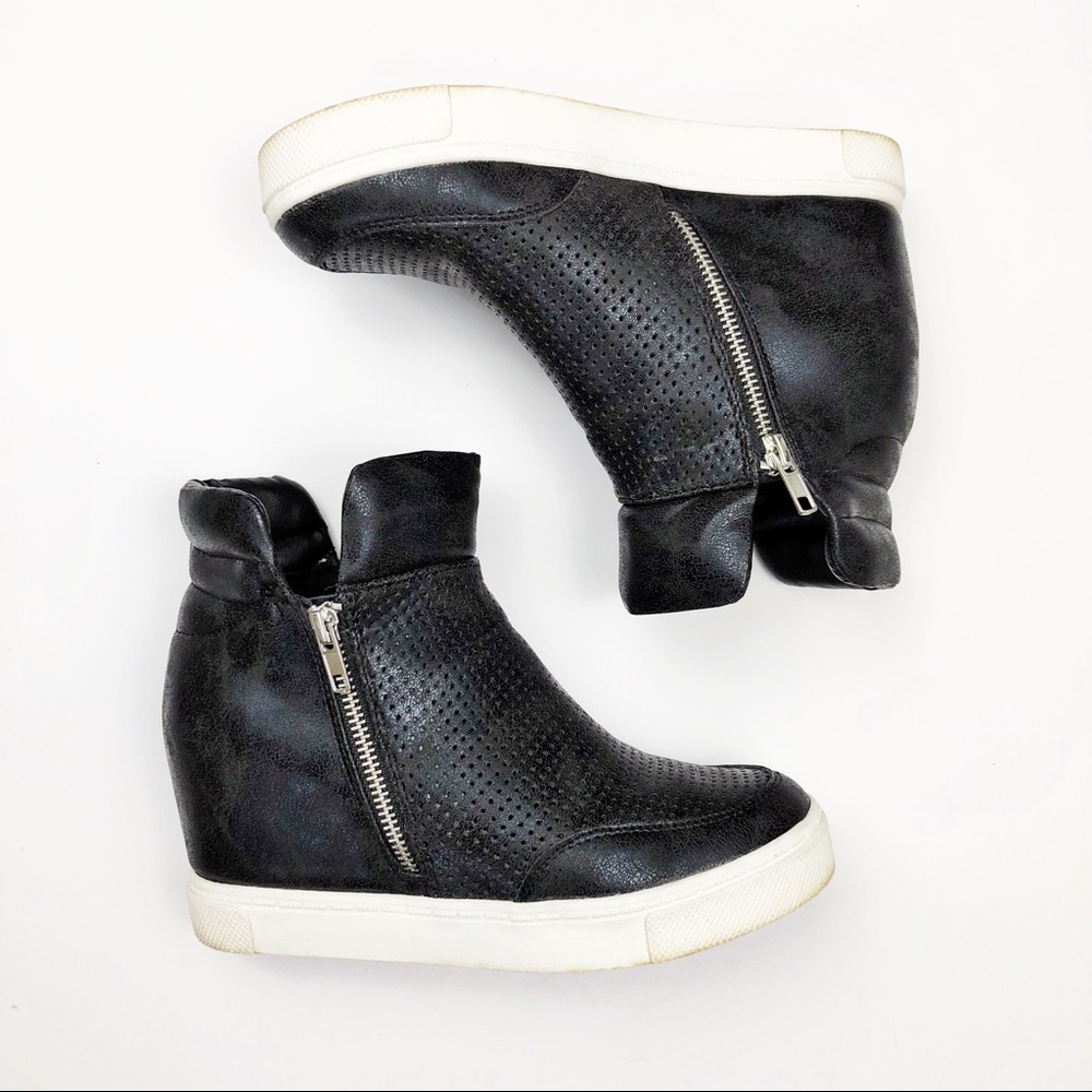 STEVE MADDEN wedge sneakers 7.5 LINQSP